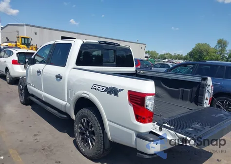 2018 Nissan Titan Pro-4X from USA, damaged, VIN 1N6AA1E54JN551139